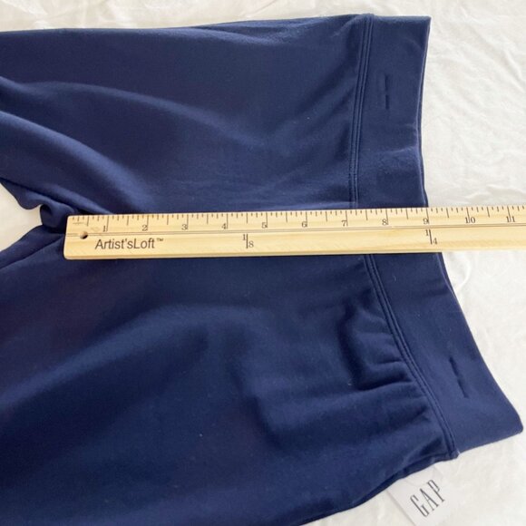 NEW Gap Jersey Knit Pull On Leggings Lot of 2 Navy Blue & Black - Size small - Picture 5 of 14